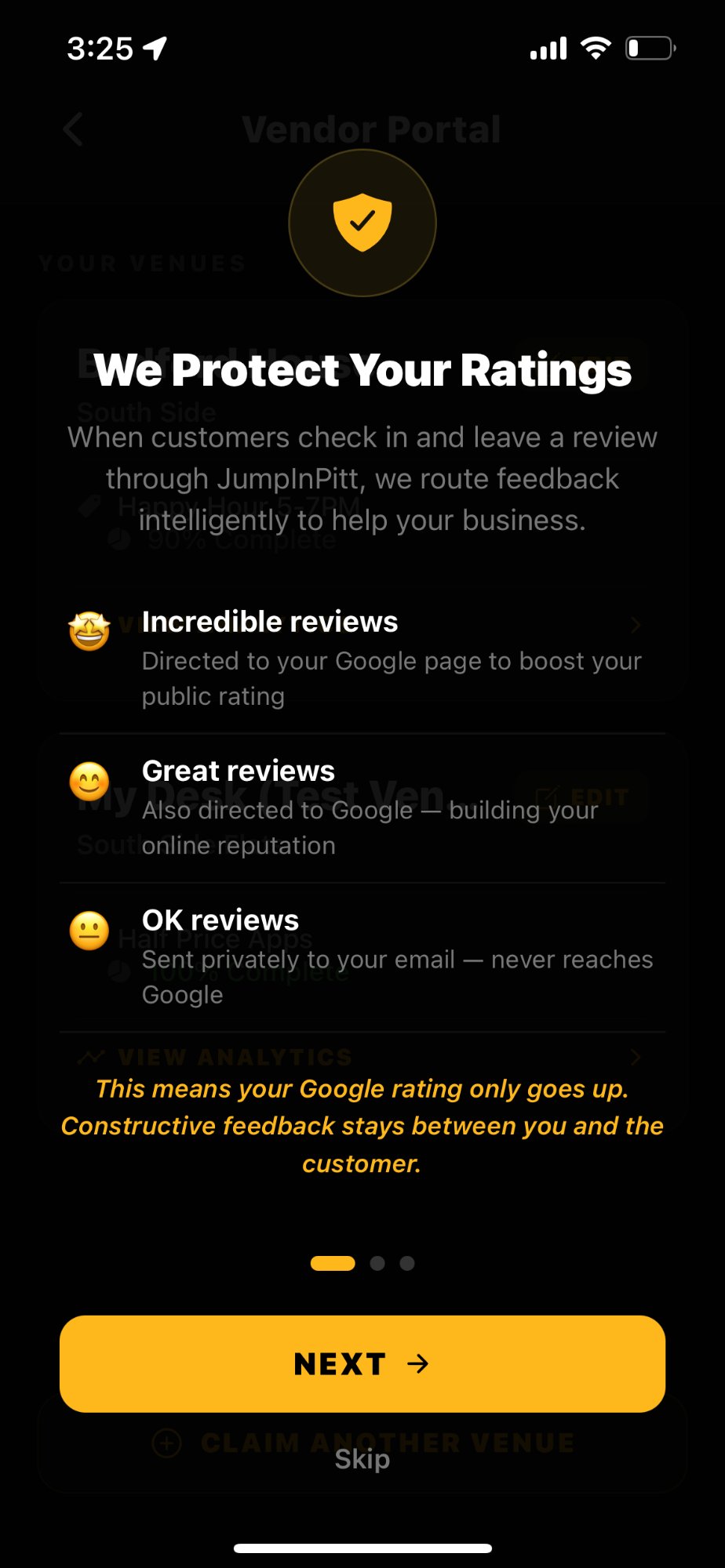 Rating Protection System